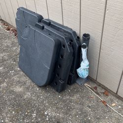 Umbrella Stand & Weights
