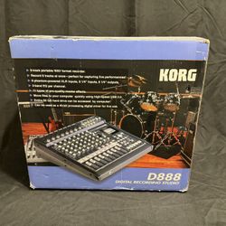 Korg D888 Digital Recording Studio