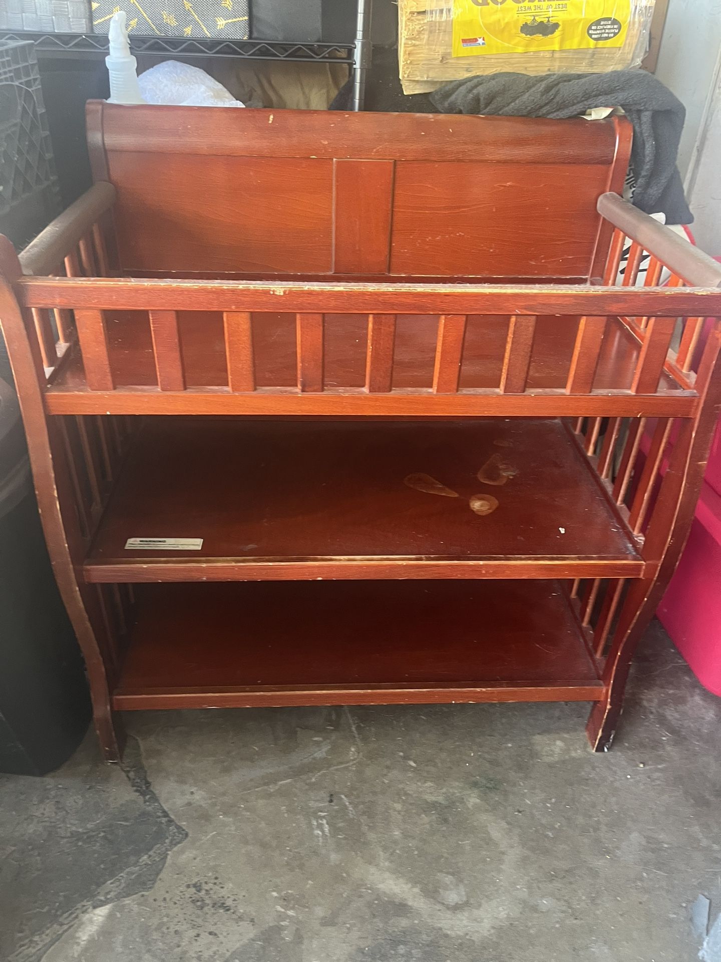 Wooden Baby Changing table 