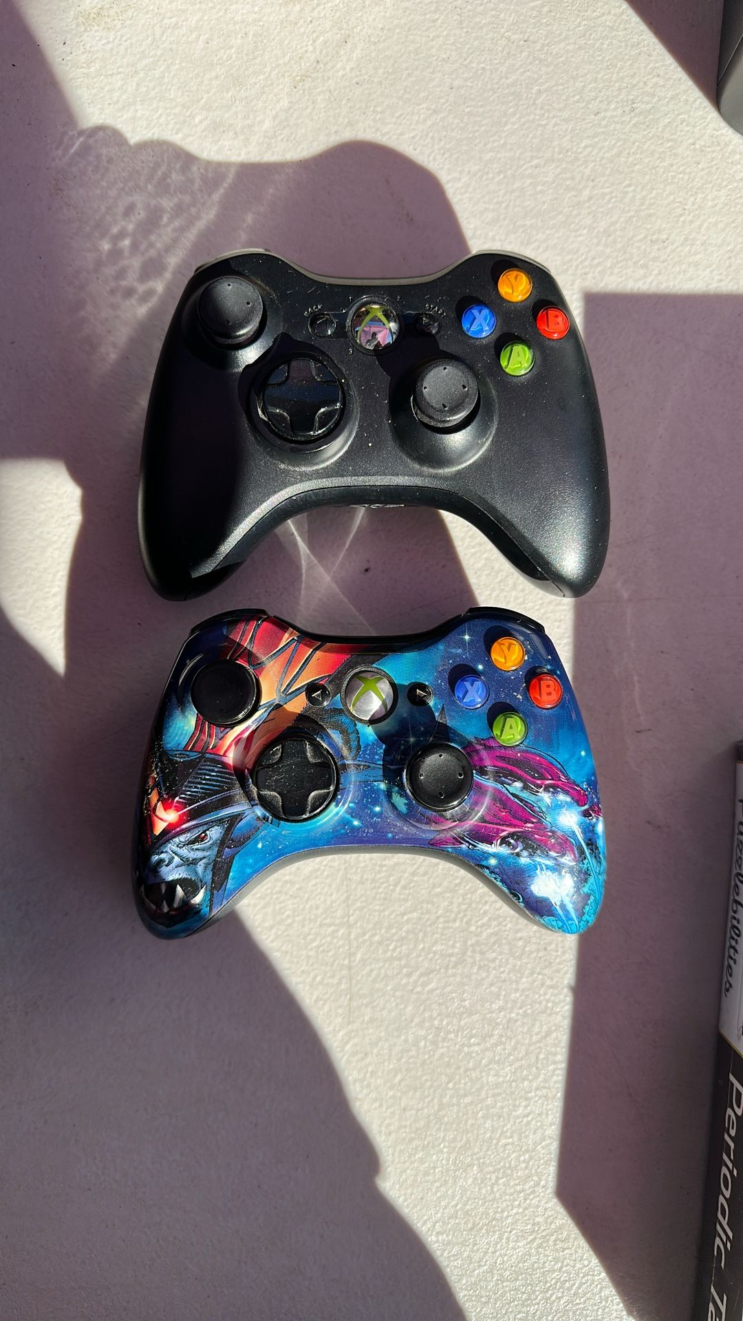 Wireless Xbox 360 Controllers, 2x