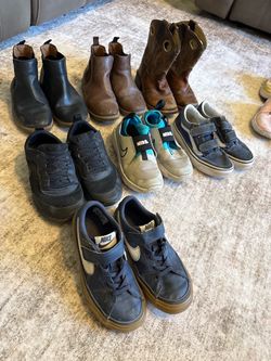 Mixed Lot of Used Shoes and Boots