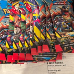 pokemon mega evolution booster packs