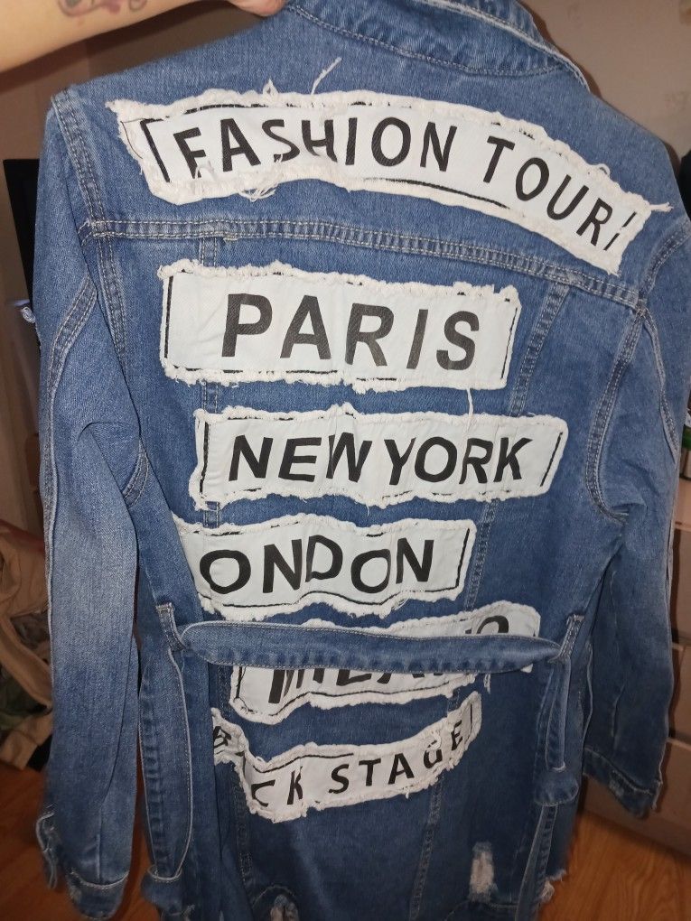 Long Jean Jacket