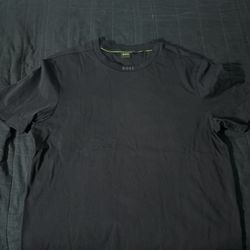100% Large Black BOSS Shirt