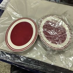 Red Bathroom Soap Dish 