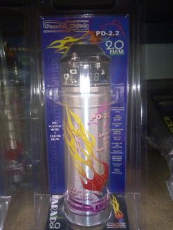 New 2 farad capacitor car audio