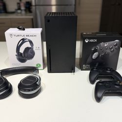 Xbox Series X Ultimate Bundle w/ Elite Controller & TB Headset