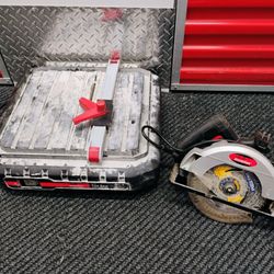 small wet ceramic stone tile table saw and circular saw drill master