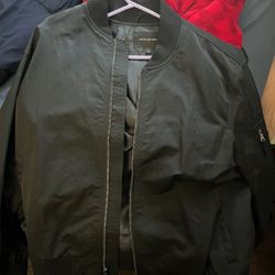 Black And Blue Bomber Jackets 