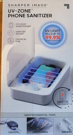 Sharper Image Phone Sanitizer 