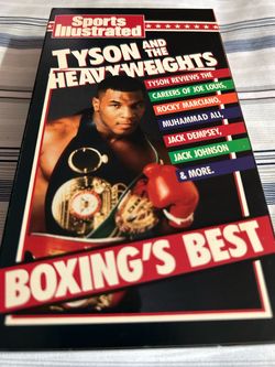 Mike Tyson 1989 vhs tape