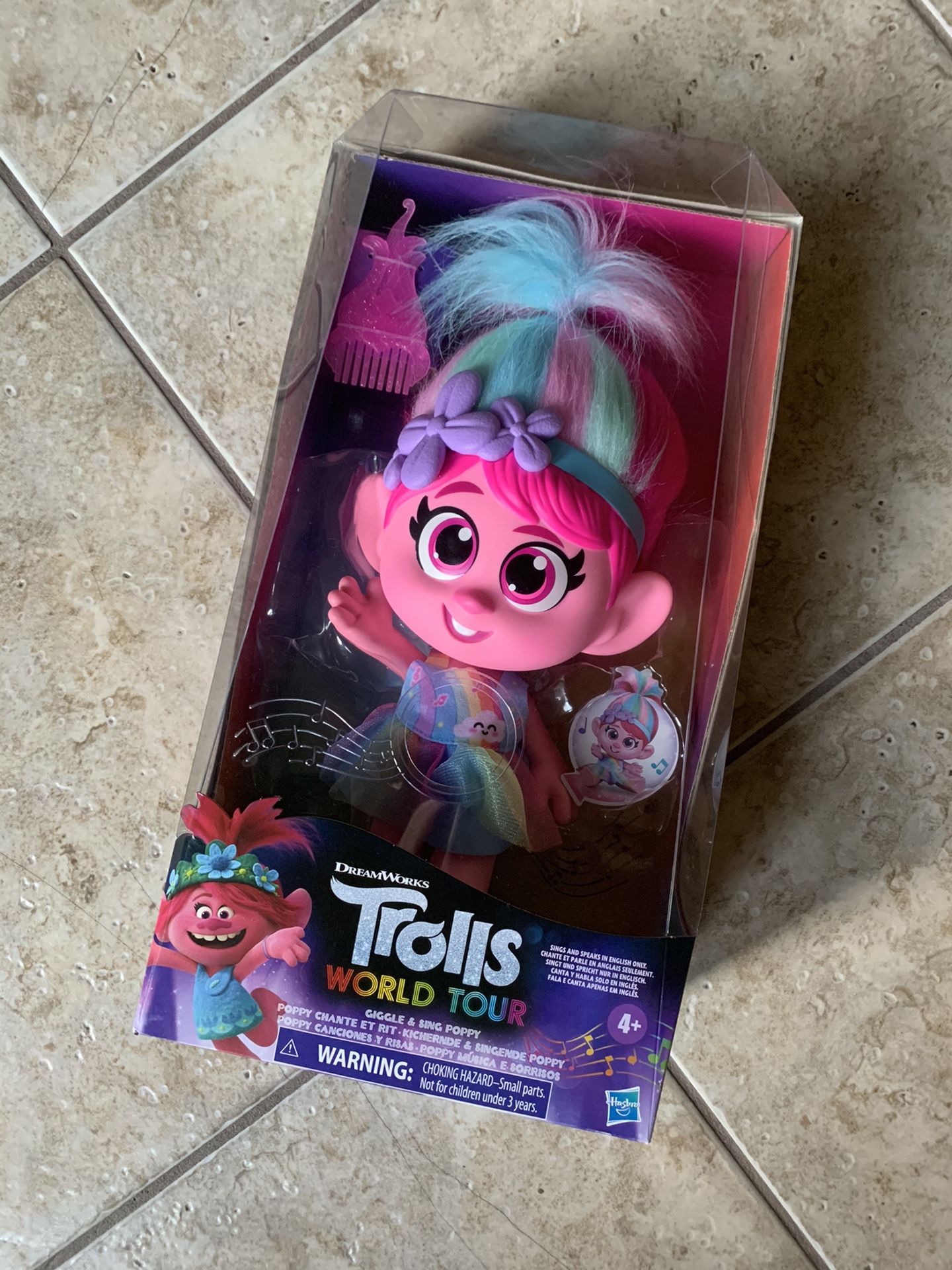 *RARE* Trolls World Tour Giggle and Sing Poppy