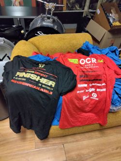 New shirts"  perfect to sell at Swap meet"