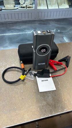 Great Condition Buture Portable Jump Starter in Ori Case