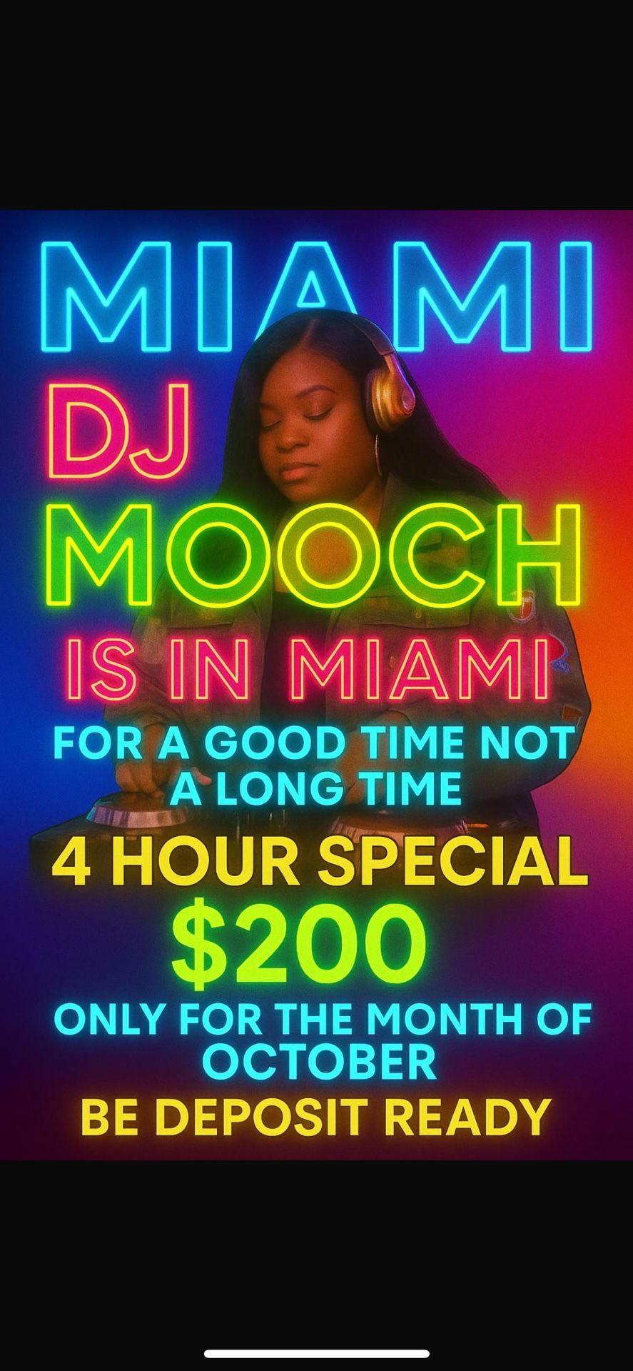 Dj Mooch special Miami /Ft. Lauderdale