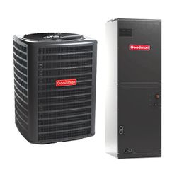 Goodman 3 Ton Full Heat Pump System + installation