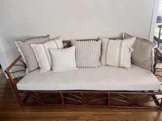 Vintage Rattan Sofa And Chair Set - Make An Offer!