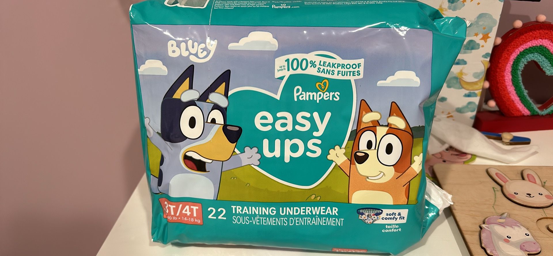 Bluey Easy Ups Pampers