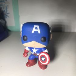 Funko Pop Marvel No. 06 Vinyl Captain America Bobblehead