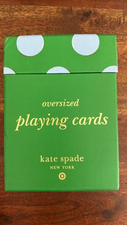 Kate Spade x Target Oversized Playing Cards
