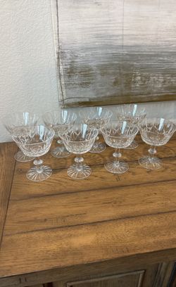 Crystal Glasses And Dessertware