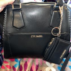 Steve Madden Tote Bag With Wallet Attached