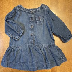 Tommy Hilfiger baby girl dress or tunic. Size 3-6 months