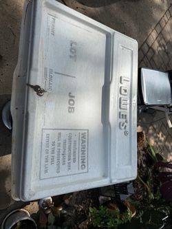Lowe's Construction Site Permit Box