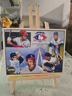 1991 Upper Deck Heroes of Baseball #d Home  Run Hitters Tribute Limited Edition  Photo 8x11