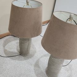 Set Of 2 Lamps 15$