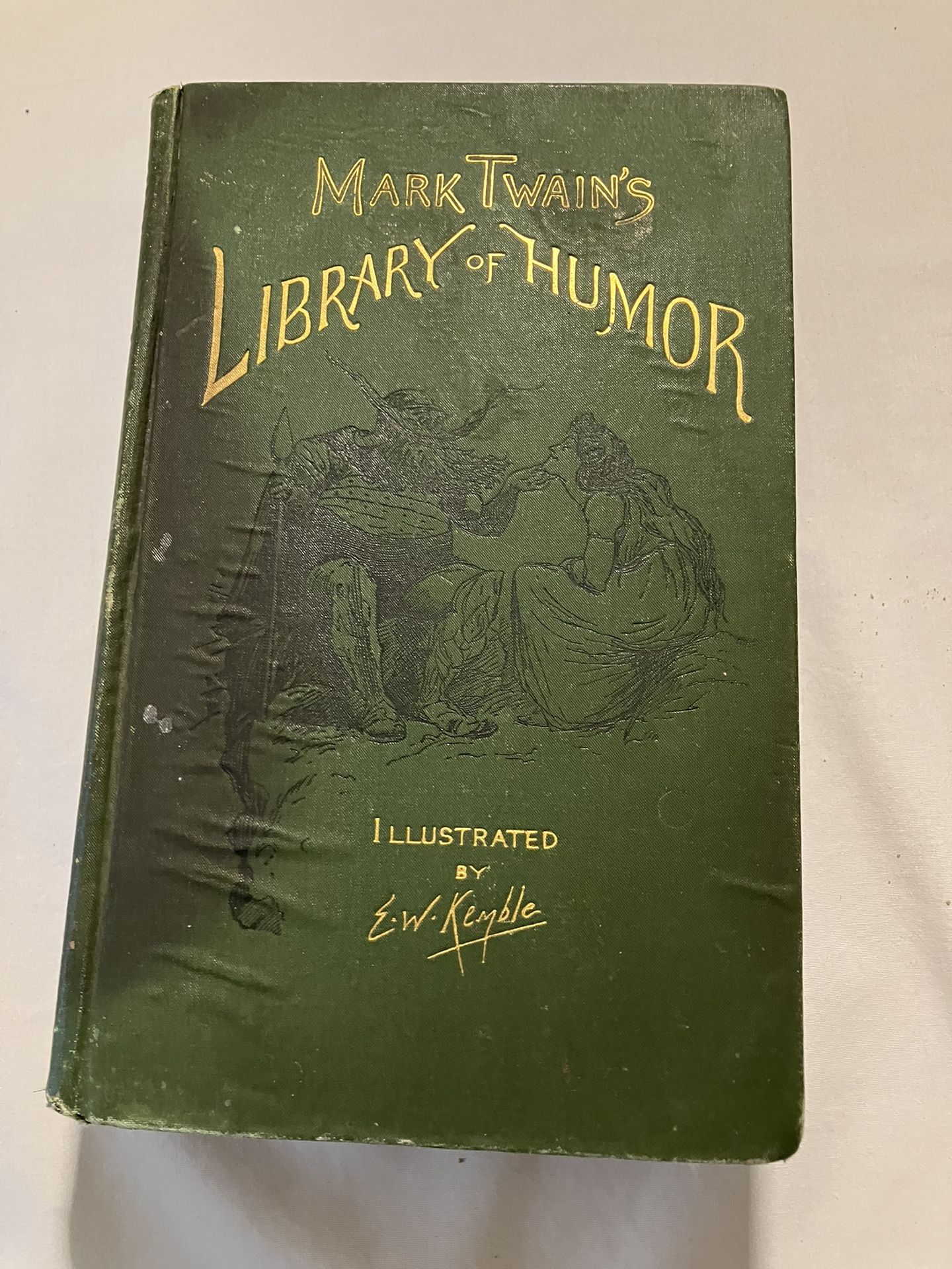 Mark Twain 1888 Book