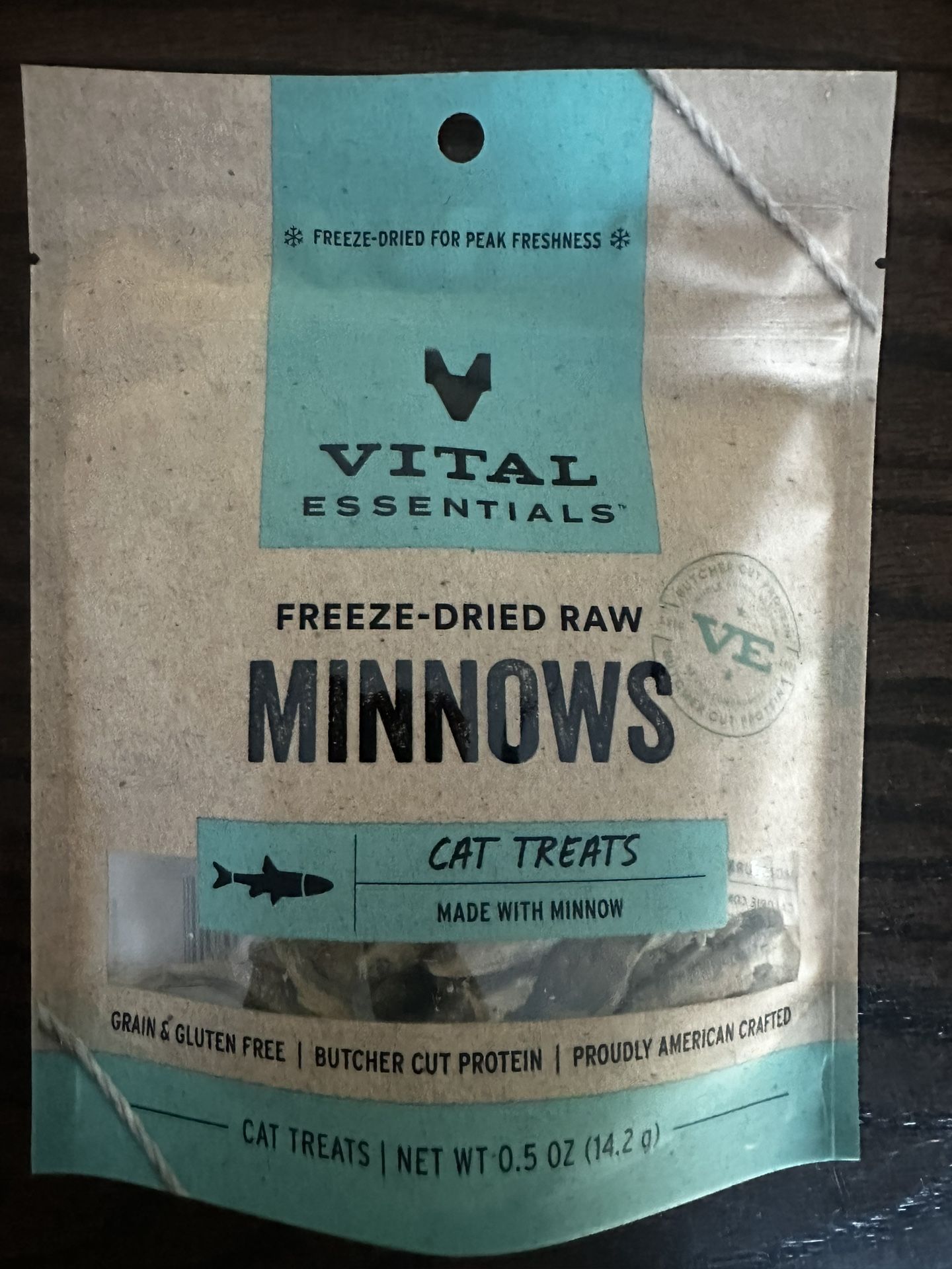 Vital Essentials Freeze-Dried Raw Minnows Cat Treats