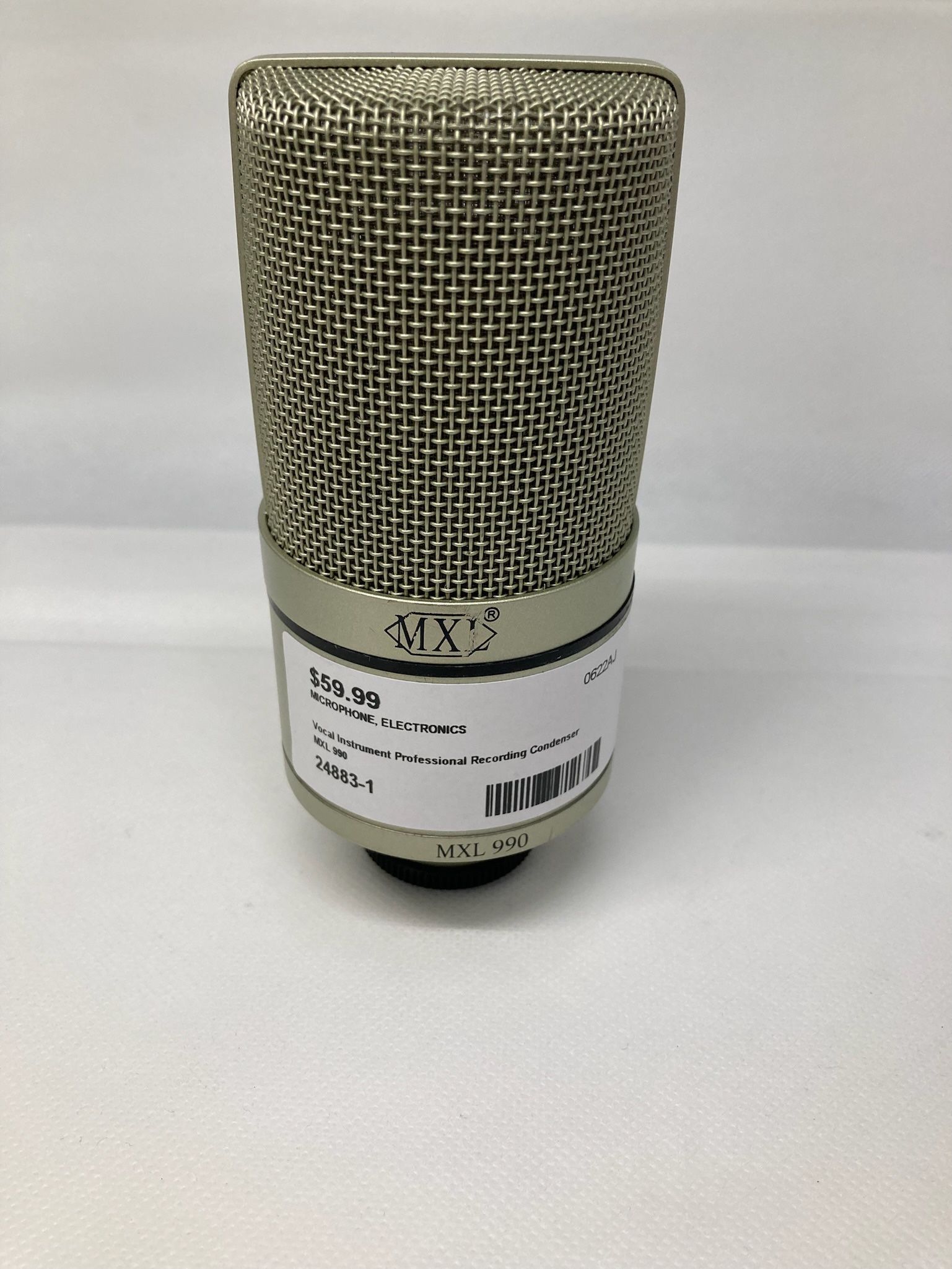 MXL 990 Vocal Instrument Professional Recording Condenser Microphone