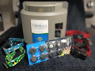 PetSafe Wireless Pet Containment System W/3 Collars and Transmitter