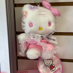 Hello Kitty Plush Keychain 