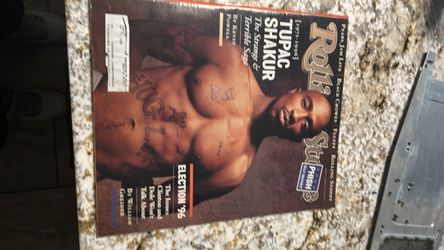 Rolling Stone Magazine Tupac Shakur 1996 Issue