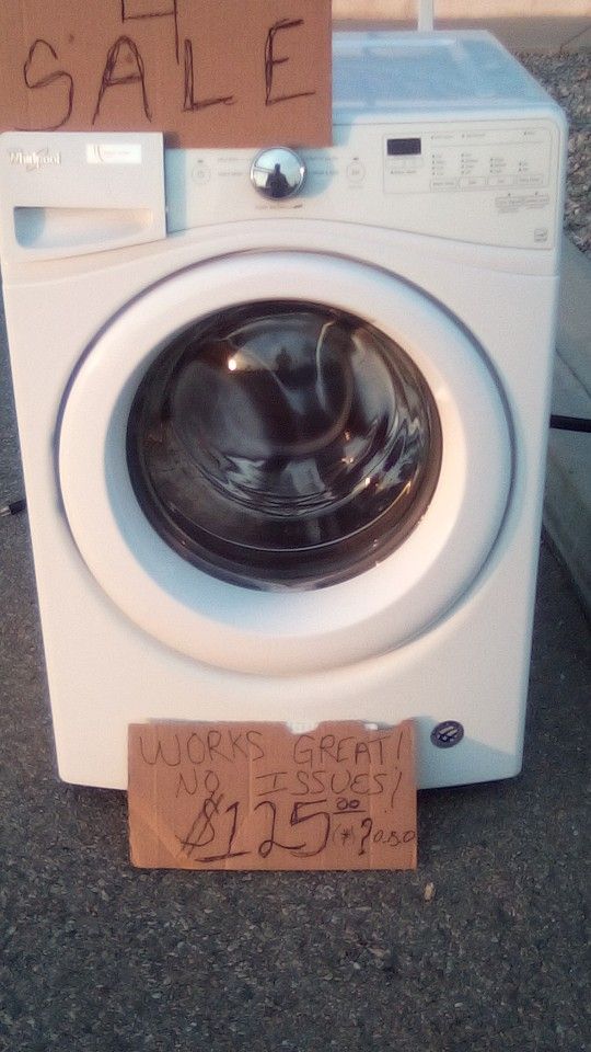 WHIRLPOOL FRONT LOADER WASHER