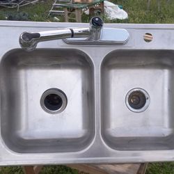 Stainless Steel Double Sink