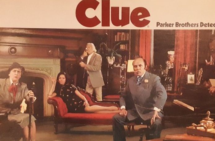 "Clue" Parker Brothers Board Game 1972