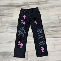 Chrome heart jeans, Size 32,Brand new