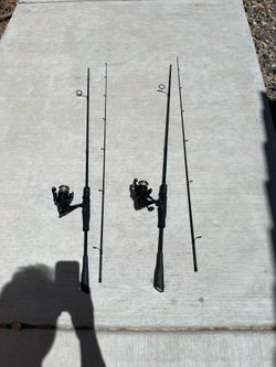 Carbon fiber fishing rod(6.6”) + reel (only 1 set left)