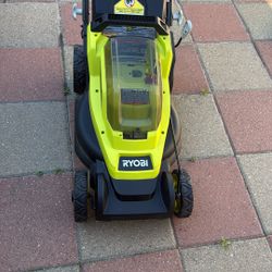 Ryobi ONE+ 18V 13 in. Cordless Battery Walk Behind Push Lawn Mower (Tool Only) See Description
