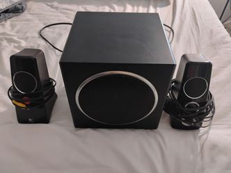Logitech 2.1 Computer Speaker System for sale or trade.