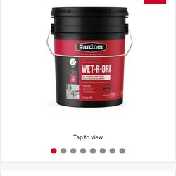 Roof Cement GARDNER Wet-R- Dry 5gl