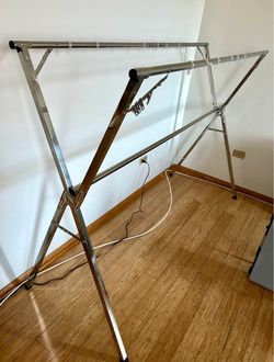 Foldable Stainless Steel Clothes Drying Rack