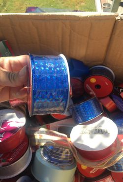 Christmas ribbon