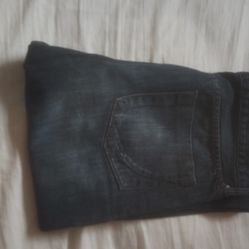 Paper And Denim Blue Jeans 36 Waist By 32 Length Slightly Flared Bottoms