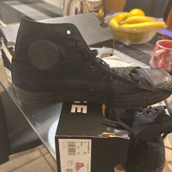 Black Chuck Taylors Converse