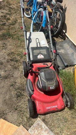 Craft, Man, lawnmower Craft, Man, lawnmower