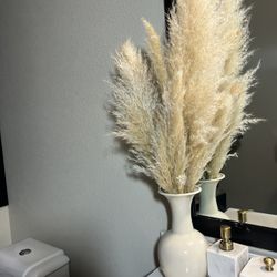 Pampas Grass And Vase 